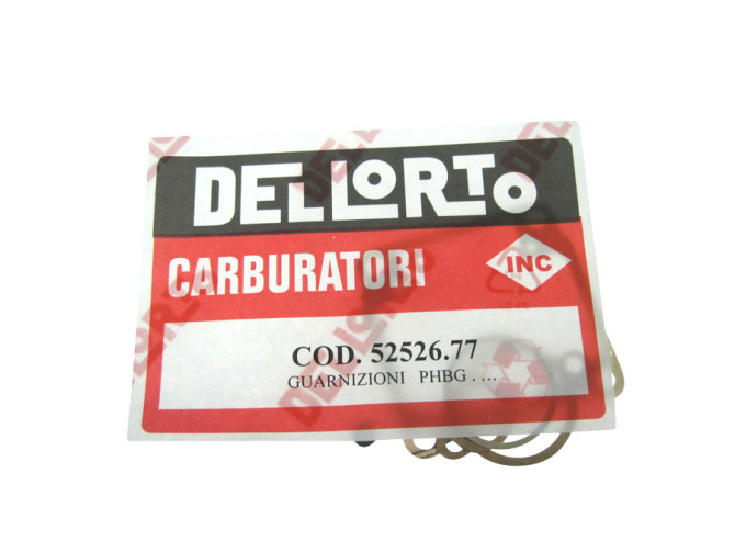 Dellorto PHBG 16-21mm carburetor gasket kit product