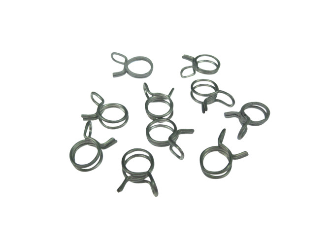 Hose clamp 7.3x7.8mm clip Malossi (10 pieces) product