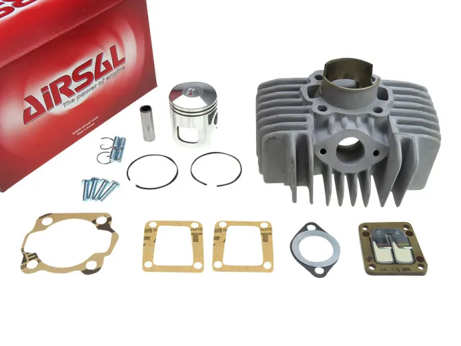 Cylinder Tomos A35 / A52 65cc (44mm) Airsal with reed valve (pin 12) product