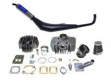 Cilinder Tomos A35 / A52 65cc Airsal tuning set "sportief" compleet + Master SuperSport