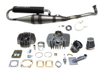 Zylinder Tomos A35 / A52 65cc (44mm) Airsal Tuning Satz + Dellorto SHA 15 + Tecnigas Next R Blank (Sport)