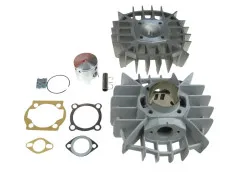 Cylinder Puch Monza 74cc (47mm) Airsal / Eurokit fast 8P + cylinder head for Tomos