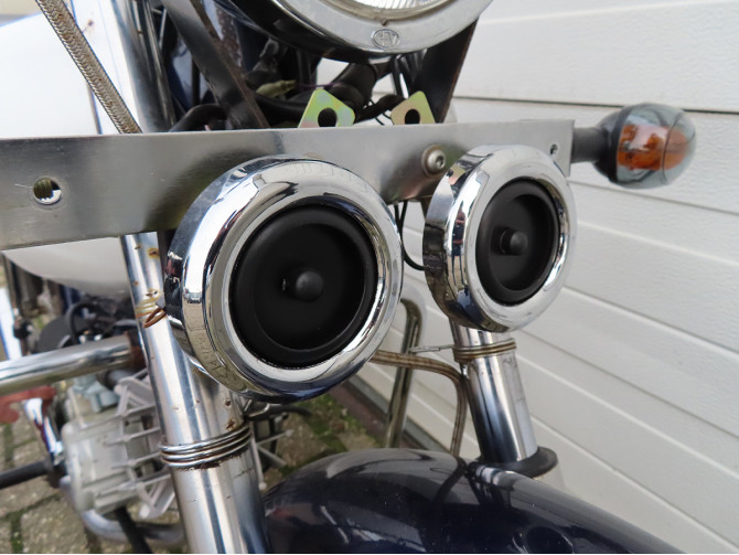 Horn cover chrome screw version Tomos original 76mm version product