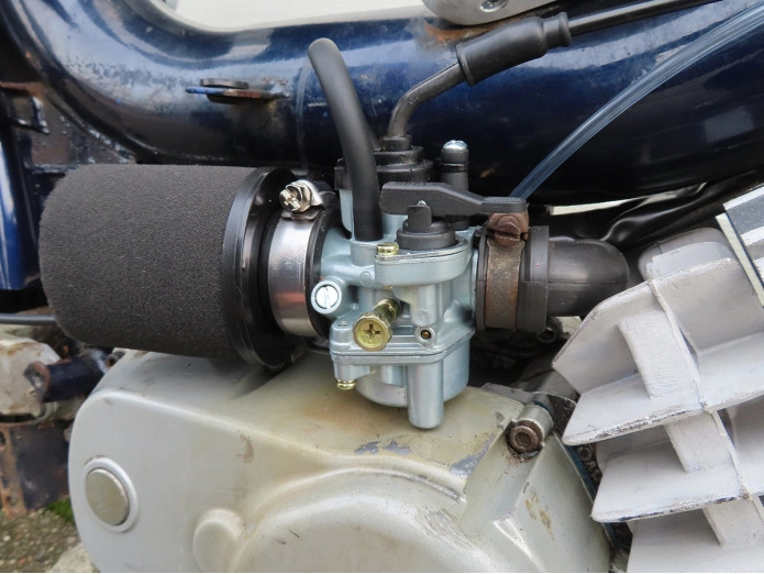 Dellorto PHVA 17.5mm carb replica hand choke Tomos A55