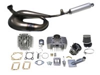 Cilinder Tomos A35 / A52 65cc (44mm) DMP tuning set "sportief" + Tecno Circuit blank
