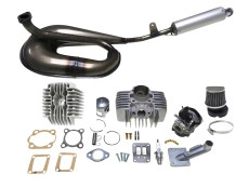 Cilinder Tomos A35 / A52 65cc (44mm) DMP tuning set "sportief" + Tecno Circuit blank