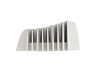 Cilinderkop Tomos A35 / A52 50cc (38mm) hoge druk model origineel zilver thumb extra