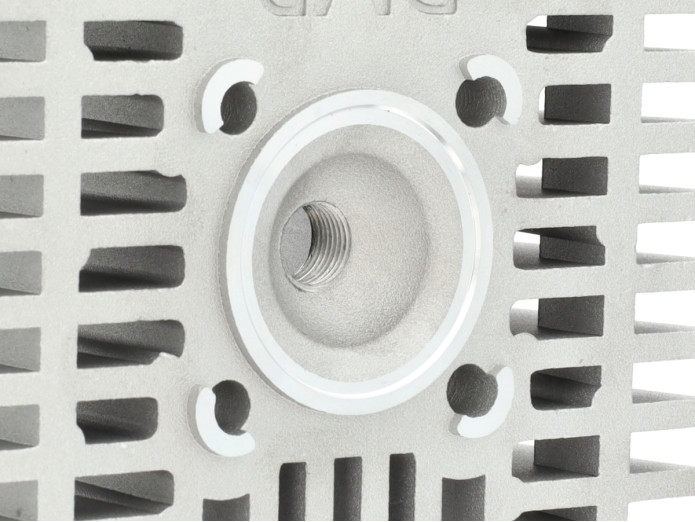 Cylinder head Tomos A35 / A52 65cc / 70cc high pressure model original silver