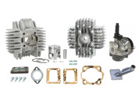 Zylinder Tomos A35 / A52 65ccm (44mm) Airsal Satz mit Dellorto SHA 15 Vergaser