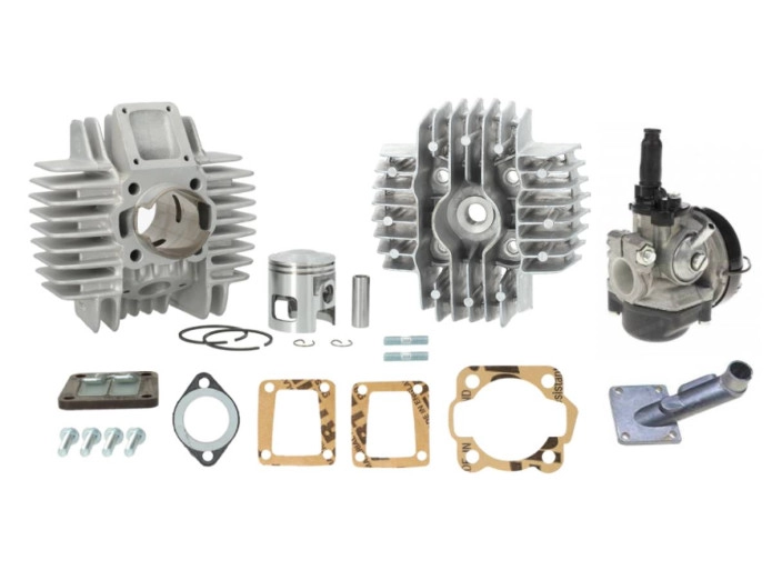 Zylinder Tomos A35 / A52 65ccm Airsal Satz Dellorto SHA 15