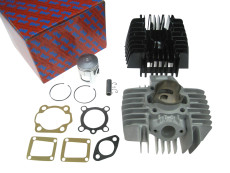 Cilinder Tomos A35 / A52 65cc (44mm) DMP aluminium + hoge druk kop model origineel