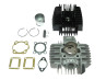 Cilinder Tomos A35 / A52 65cc (44mm) DMP aluminium + hoge druk kop model origineel thumb extra