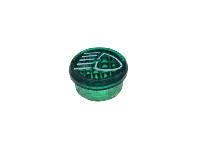 Control light 10mm green for headlight low beam  product