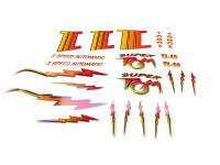 Aufklebersatz Tomos Super Tom TX50 Aufklebersatz Tomos Super Tom TX50