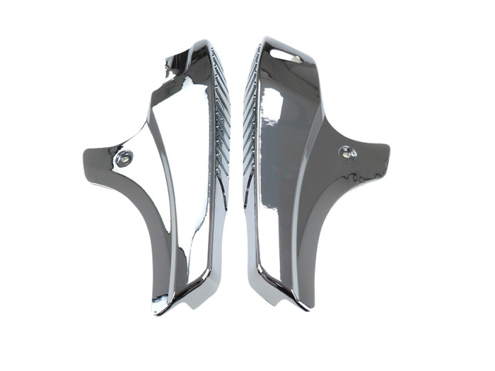 Side cover fairing Tomos A35 set chrome replica 