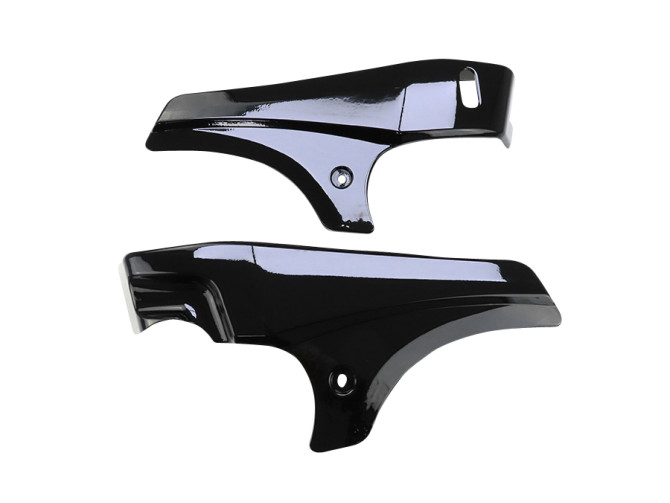 Zijscherm Tomos A35 set zwart glans replica product