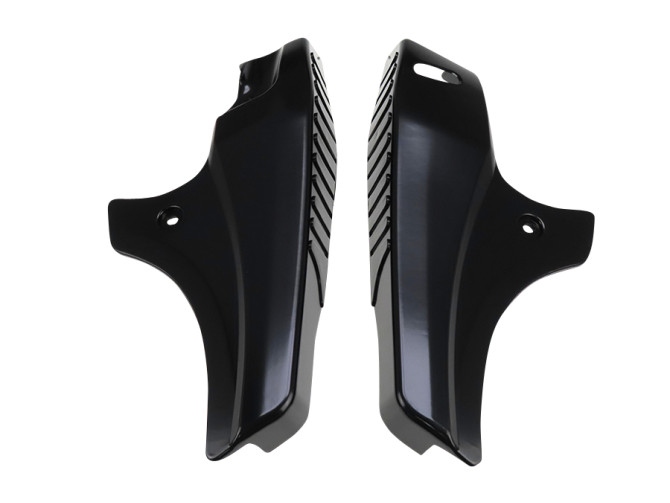 Side cover fairing Tomos A35 set black matt replica product