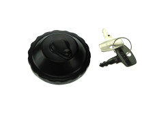 Fuel cap bajonet 30mm with lock black