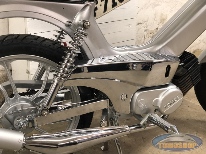 Side cover Tomos A35 set chrome replica  product