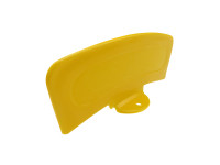 Front fender plate yellow universal Tomos moped
