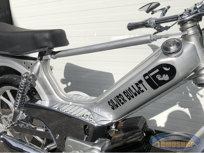 Frame verstevigingsstang MLM zwart voor Tomos A3 / A35