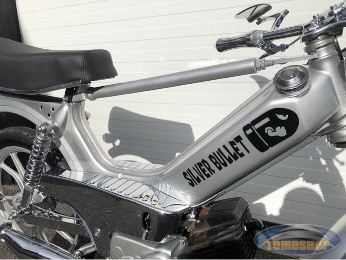 Frame verstevigingsstang MLM zwart voor Tomos A3 / A35