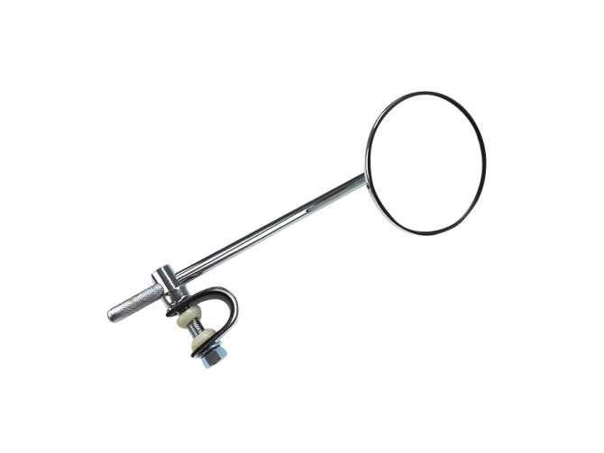 Spiegel rond klem versie chroom  product