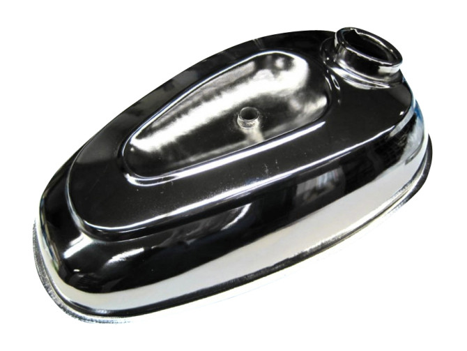 Tank Tomos 2L / 3L / 4L voor bajonet dop chroom replica product