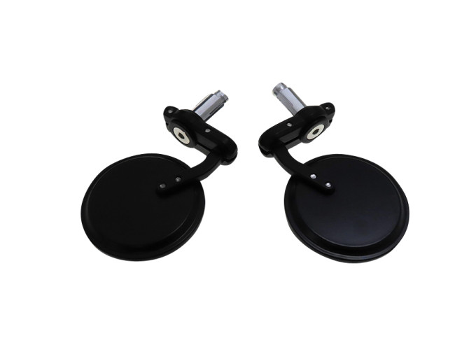 Mirror set bar end version round black product