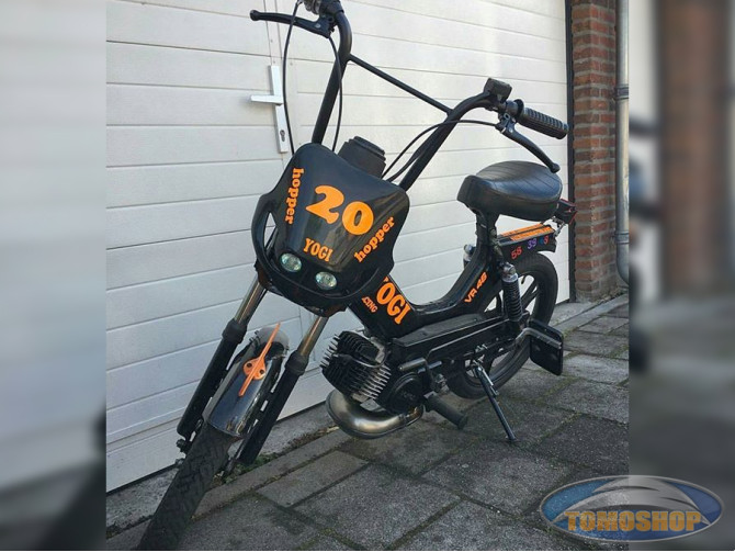 Koplampkap spoiler streetfight kap zwart product