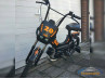 Koplampkap spoiler streetfight kap zwart 12V