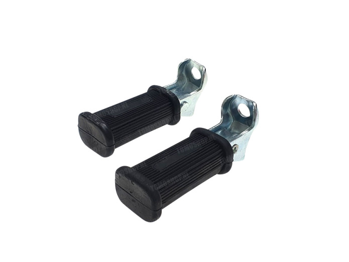 Footrest kit passenger foldable heavy version