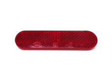 Reflector rood universeel met tape