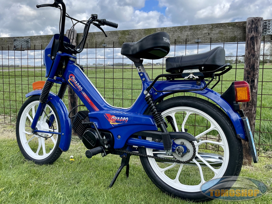 2EXTREME Seitenständer Chrom - Für Tomos Roller A35 Modelle