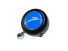 Klingel mit Tomos Logo Dome 3D Aufkleber Widek Schwarz  thumb extra