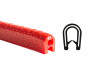 Edge tank / frame universal rubber red Edge tank / frame universal rubber red