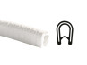 Edge tank / frame universal rubber white thumb extra