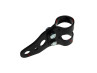 Headlight bracket 28mm set universal black thumb extra