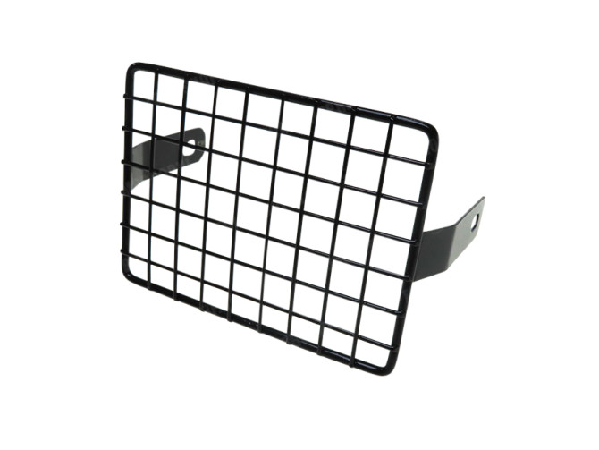 Headlight grill square black for Tomos 100x140mm main