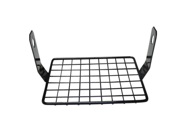 Headlight grill square black for Tomos 100x140mm
