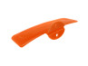 Front mudguard plate orange with base universal Tomos thumb extra