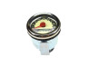 Tomos Tomos speedometer 48mm Speedometer kilometer 48mm VDO replica cream black universal