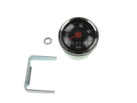 Speedometer kilometer 48mm 100 km/h VDO replica black universal