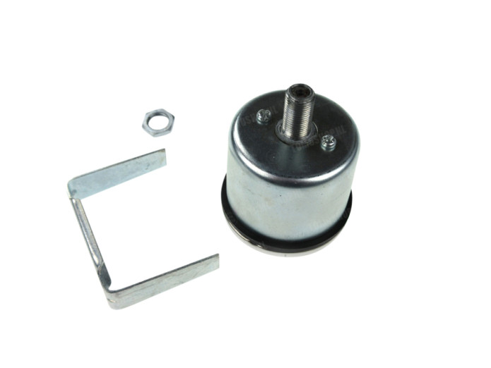 Speedometer kilometer 48mm VDO replica black universal