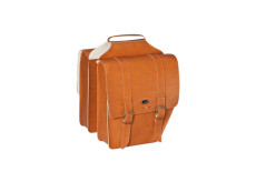 Luggage carrier bags Sellle Monte Grappa Cruiser skai leather Cognac