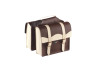 Luggage carrier bags Grappa City skai leather brown / cream thumb extra
