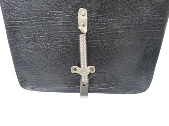 Luggage carrier rear bag Retro black / white product