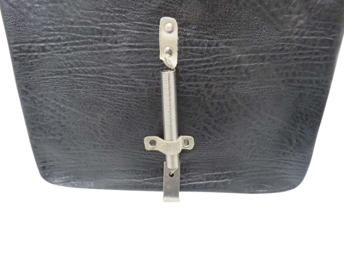 Bagagedrager achterdrager tas Retro zwart / wit  product