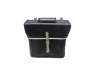 Luggage carrier rear bag Retro black / white