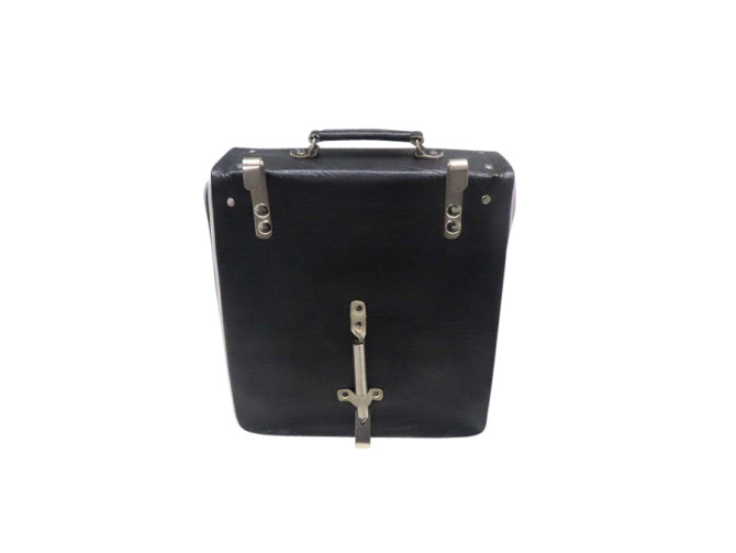 Bagagedrager achterdrager tas Retro zwart / wit  product